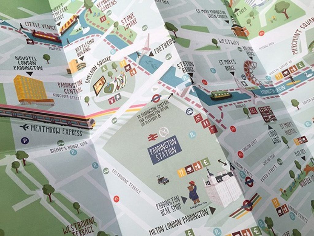 Paddington London Map 