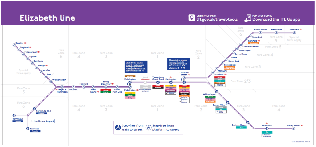 crossrail journey times paddington to bond street