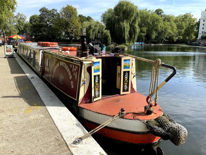 canal boat trip paddington