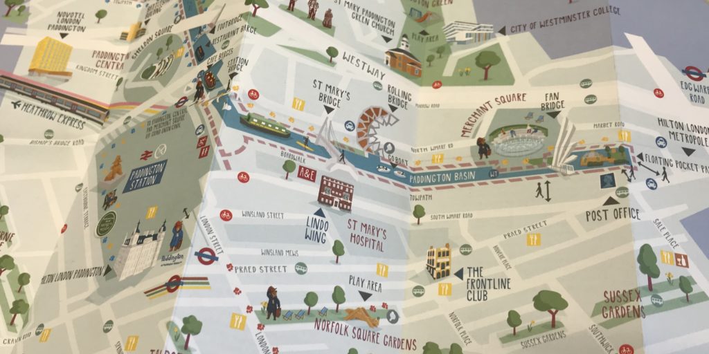Paddington Station London Map