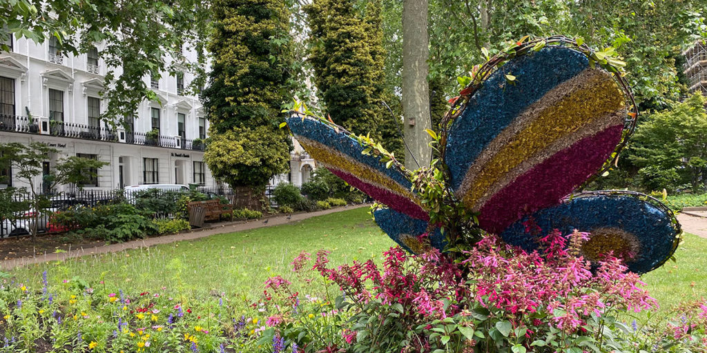 Norfolk Square Butterfly Garden | Paddington
