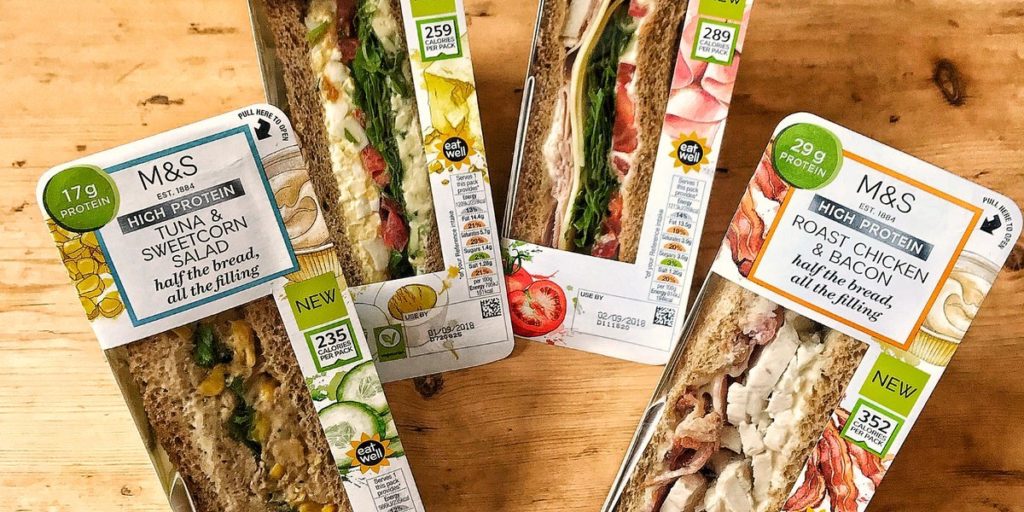 Marks & Spencer deliver sandwiches and tasty treats to St Paddington